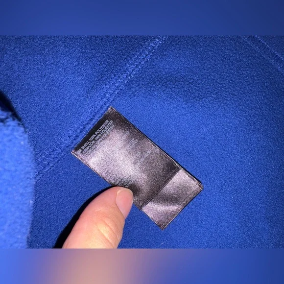 The North Face Cobalt Blue Fleece - Picture 3 of 4